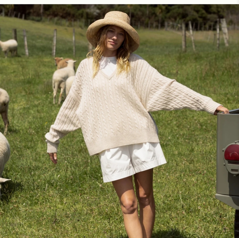 Crochet Raffia Sun Hat